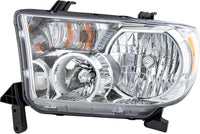 Front Head Light Assembly Left Driver Side Direct Replacement Compatible With 2009-2013 Toyota Tundra TO2502194 811500C070