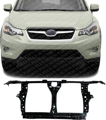 Front Radiator Support Assembly Steel Direct Replacement Compatible With 2012-2016 Subaru Impreza / 2013-2017 Crosstrek SU1225145 53029FJ0009P