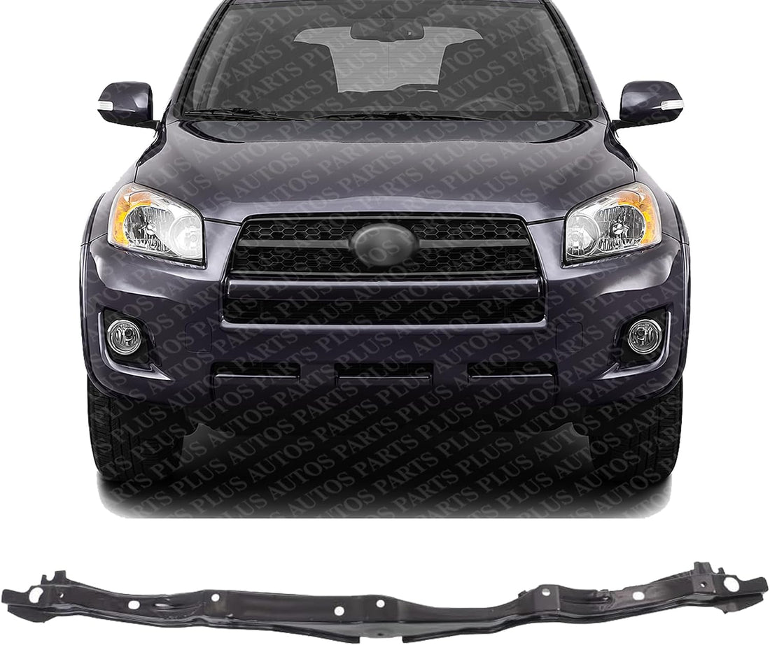 Front Bumper Upper Cover Reinforcement Steel Direct Replacement Compatible With 2009-2012 Toyota RAV4 TO1008107 520290R010