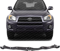 Front Bumper Upper Cover Reinforcement Steel Direct Replacement Compatible With 2009-2012 Toyota RAV4 TO1008107 520290R010