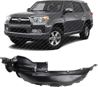 Front Fender Liner Left Driver Side Direct Replacement Compatible With 2010-2013 Toyota 4Runner TO1248165 5380635020