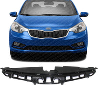 Front Grille Insert Textured Plastic Direct Replacement Compatible With 2014-2016 Kia Forte KI1223100 86356A7000