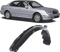 Front Fender Liner Right Passenger Side Direct Replacement Compatible With 2002-2005 Hyundai Sonata HY1249108 868123D000