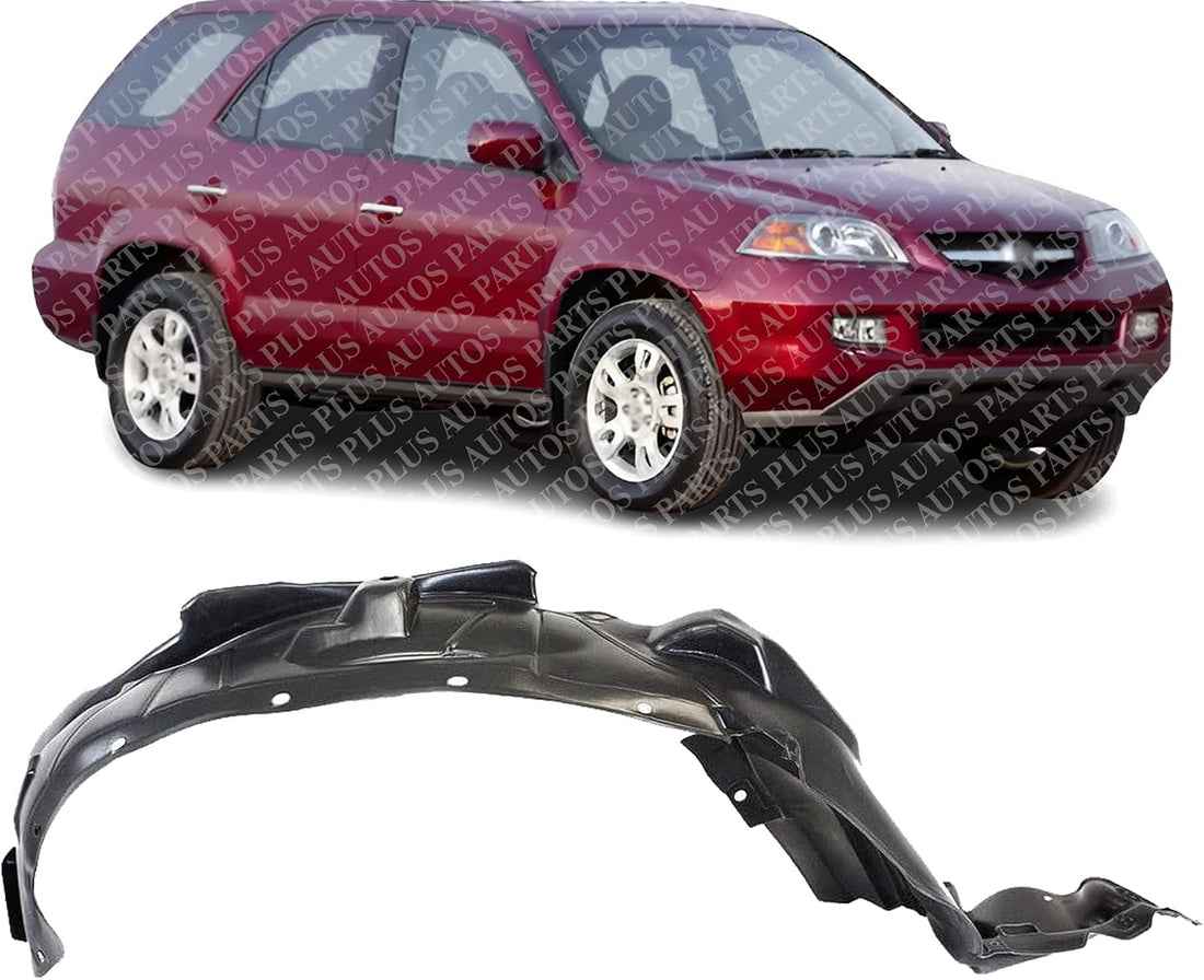 Front Fender Liner Right Passenger Side Direct Replacement Compatible With 2001-2006 Acura MDX AC1251101 74101S3VA00