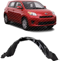 Front Fender Liner Right Passenger Side Direct Replacement Compatible With 2008-2010 Scion xB SC1249106 5387512470