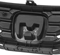 Front Grille Dark Gray Shell and Insert Textured Direct Replacement Compatible With 2012-2014 Honda Fit HO1200219 71121TK6A11