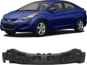 Front Bumper Absorber Direct Replacement Compatible With 2011-2013 Hyundai Elantra HY1070135 865203X000