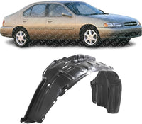 Front Fender Liner Right Passenger Side Direct Replacement Compatible With 1998-1999 Nissan Altima NI1251109 638429E000