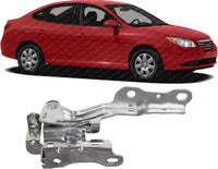 Front Hood Hinge Steel Right Passenger Side Direct Replacement Compatible with 2007-2010 Hyundai Elantra HY1236119 791202H000