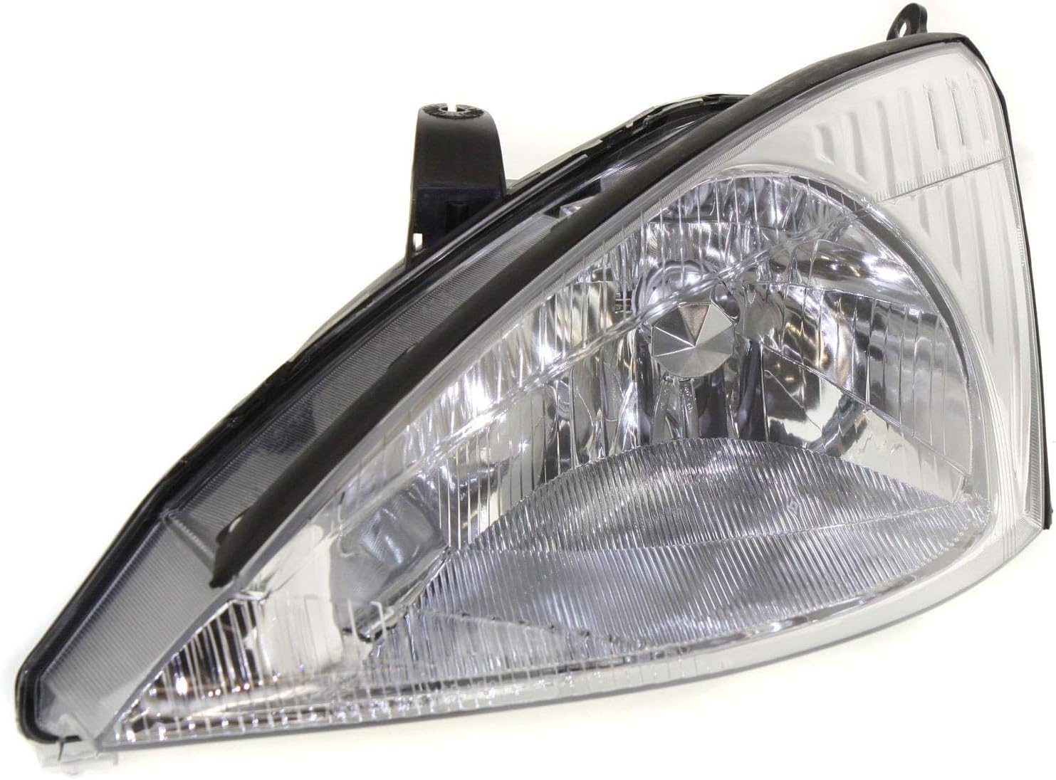Set Of 2 Front Headlight Assembly Halogen Right Passenger & Left Driver Side Direct Replacement Compatible With 2000-2002 Ford Focus FO2503171 FO2502171 3S4Z13008CC 3S4Z13008CD