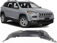 Front Fender Liner Vacuum Form Right Passenger Side Direct Replacement Compatible with 2014-2018 Jeep Cherokee CH1249163 68209678AE