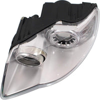 Front Head Light Assembly Right Passenger Side Direct Replacement Compatible With 2008-2010 Volkswagen Touareg VW2503138 7L6941040B