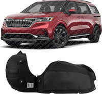 Front Fender Liner Left Driver Side Direct Replacement Compatible With 2022-2024 Kia Carnival KI1248169 86811R0000