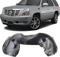 Front Fender Liner Left Driver Side Direct Replacement Compatible With 2007-2014 Cadillac Escalade GM1248178 22860081
