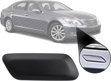 Front Head Light Washer Cover Direct Replacement Compatible With 2010-2012 Lexus LS460 LX1049100 8504450050C0