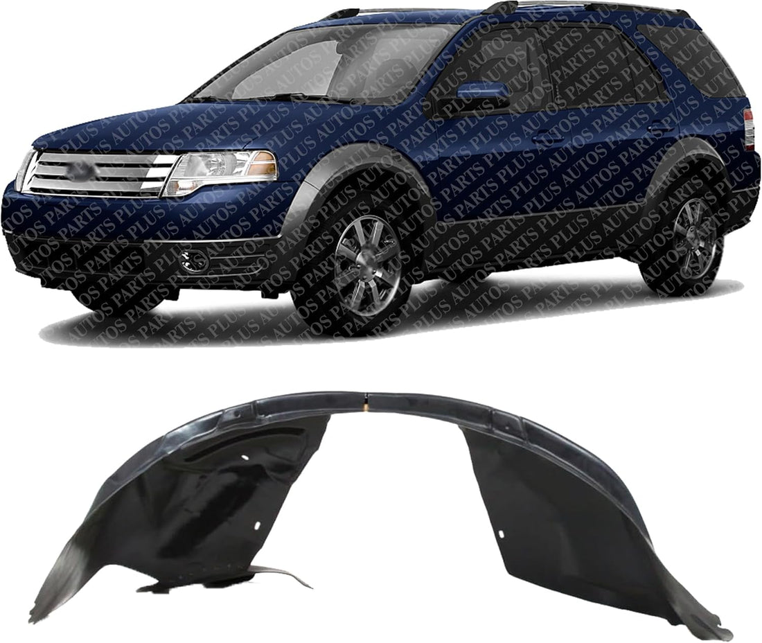 Front Fender Liner Left Driver Side Direct Replacement Compatible With 2008-2009 Ford Taurus X FO1248134 8F9Z16103A