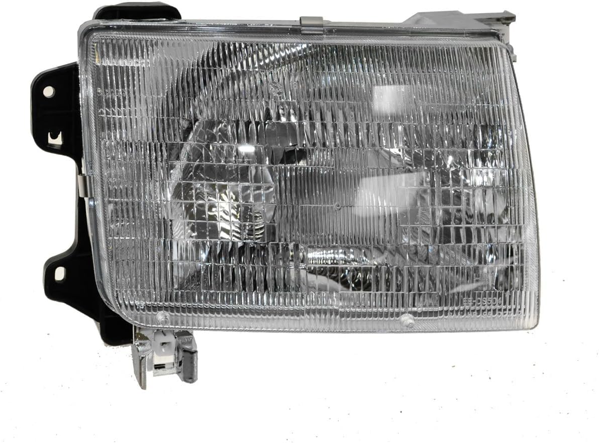 Set Of 2 Front Headlights Assembly Right Passenger & Left Driver Side Direct Replacement Compatible With 1998-2000 Nissan Frontier / 2000-2001 Nissan Xterra NI2502121 NI2503121