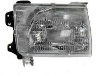 Set Of 2 Front Headlights Assembly Right Passenger & Left Driver Side Direct Replacement Compatible With 1998-2000 Nissan Frontier / 2000-2001 Nissan Xterra NI2502121 NI2503121