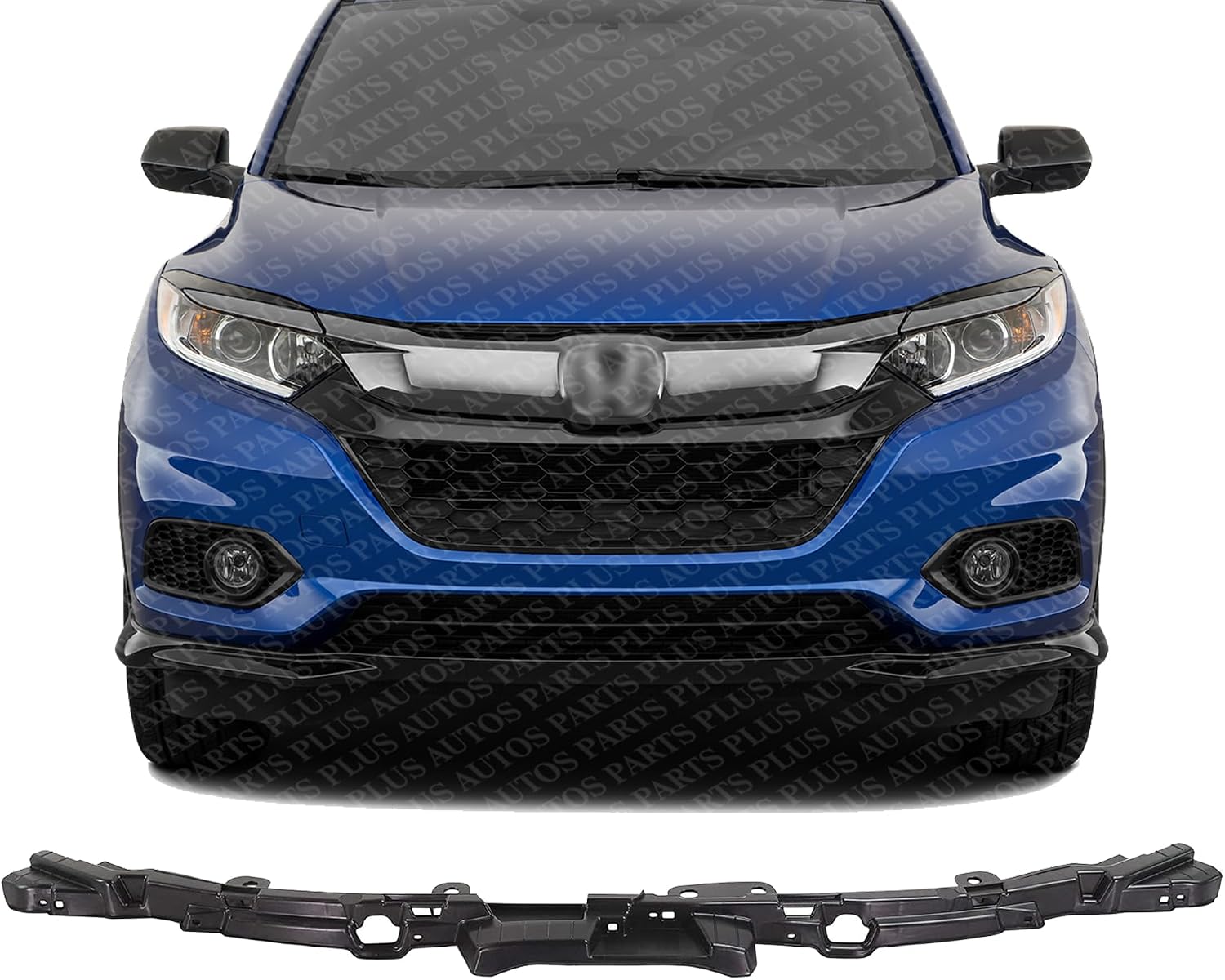 Front Grille Bracket Plastic Direct Replacement Compatible With 2019-2022 Honda HR-V HO1207115 71125T7AJ01