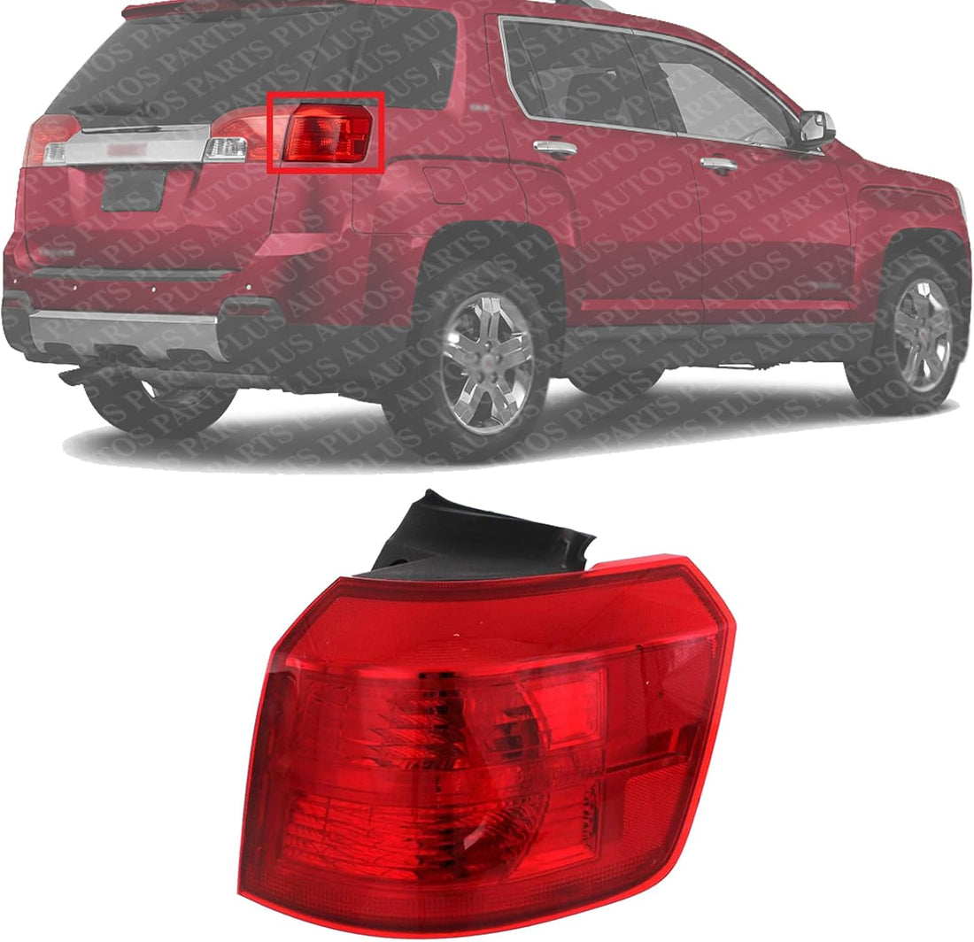 Tail Light Outer Assembly Right Passenger Side Direct Replacement Compatible With 2010-2017 GMC Terrain GM2805105 23389934