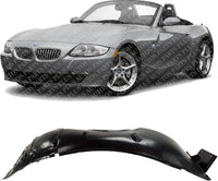 Front Fender Liner Left Driver Side Direct Replacement Compatible With 2003-2008 BMW Z4 BM1248113 51717012727