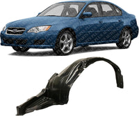 Front Fender Liner Left Driver Side Direct Replacement Compatible With 2005-2009 Subaru Legacy SU1250103 59120AG05B