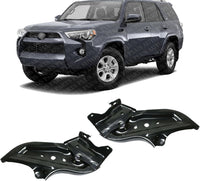 Set Of 2 Front Bumper Support Bracket Steel Left Driver & Right Passenger Side Direct Replacement Compatible With 2014-2023 Toyota 4Runner TO1042125 TO1043125 5210235100 5210335110