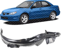 Front Fender Liner Left Driver Side Direct Replacement Compatible With 2006-2007 Subaru Impreza SU1248115 59110FE151