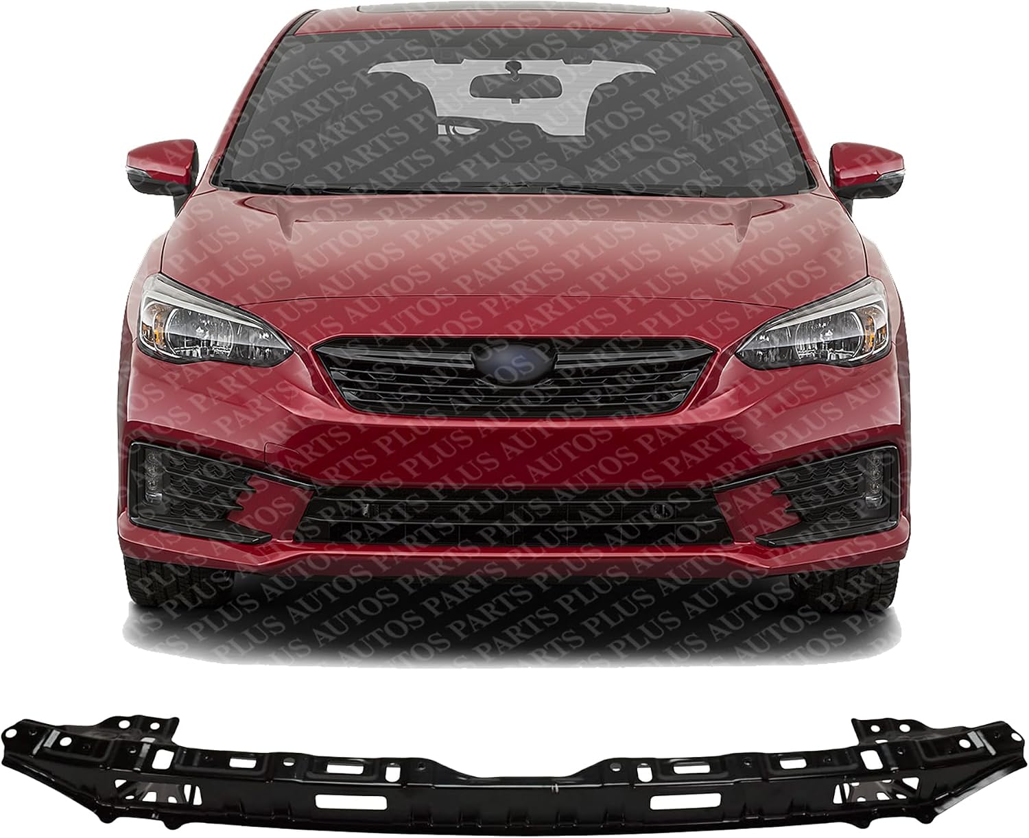 Front Bumper Upper Bracket Steel Direct Replacement Compatible With 2019-2023 Subaru Impreza SU1041102 57707FL27A9P