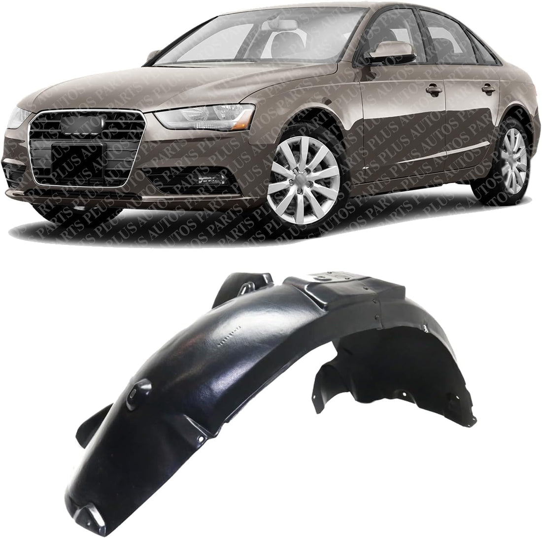 Front Fender Liner Left Driver Side Direct Replacement Compatible With 2013-2016 Audi A4 AU1248128 8K0821171N