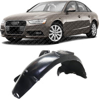 Front Fender Liner Left Driver Side Direct Replacement Compatible With 2013-2016 Audi A4 AU1248128 8K0821171N