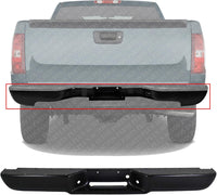 Step Bumper Face Bar Only Without Mounting Bracket Direct Replacement Compatible With 1988-2000 Chevrolet/GMC C-K Series GM1102305 15025374