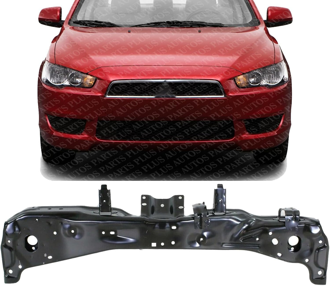 Front Upper Radiator Support Tie Bar Steel Direct Replacement Compatible With 2008-2015 Mitsubishi Lancer MI1225150 5256A809
