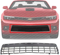 AUTOS PARTS PLUS Front Bumper Lower Grille Primed Direct Replacement Compatible With 2014-2015 Chevrolet Camaro SS / Z28 GM1036165 22829524