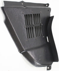 Front Engine Splash Shield Under Cover Right Passenger & Left Driver Side Direct Replacement Compatible with BMW 5-Series 2004-2007 BM1228125 BM1228126 51717033754 51717033753