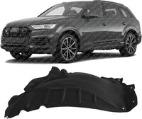 Front Fender Liner Rear Section Left Driver Side Direct Replacement Compatible With 2017-2023 Audi Q7 AU1248147 4M0821191G