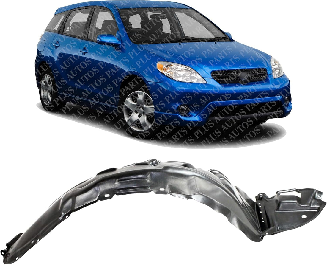 Front Fender Liner Right Passenger Side Direct Replacement Compatible With 2003-2008 Toyota Matrix TO1249123 5387502100