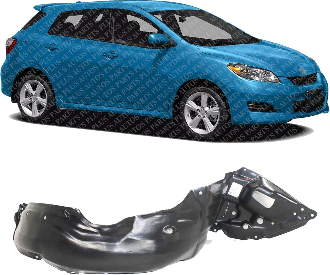 Front Fender Liner Right Passenger Side Direct Replacement Compatible With 2009-2014 Toyota Matrix TO1249155 5387502250