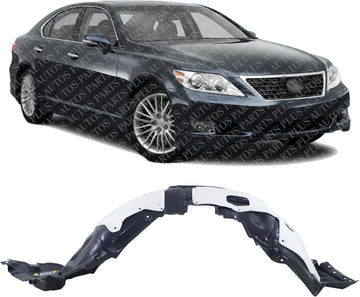 Front Fender Liner Right Passenger Side Direct Replacement Compatible with 2010-2012 Lexus LS460 / LS600h LX1249130 5380550061