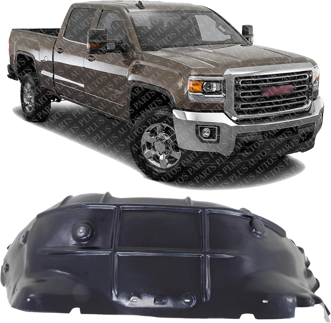 Front Fender Liner Right Passenger Side Direct Replacement Compatible With 2015-2019 GMC Sierra 2500HD 3500HD GM1249245 22763674-PFM