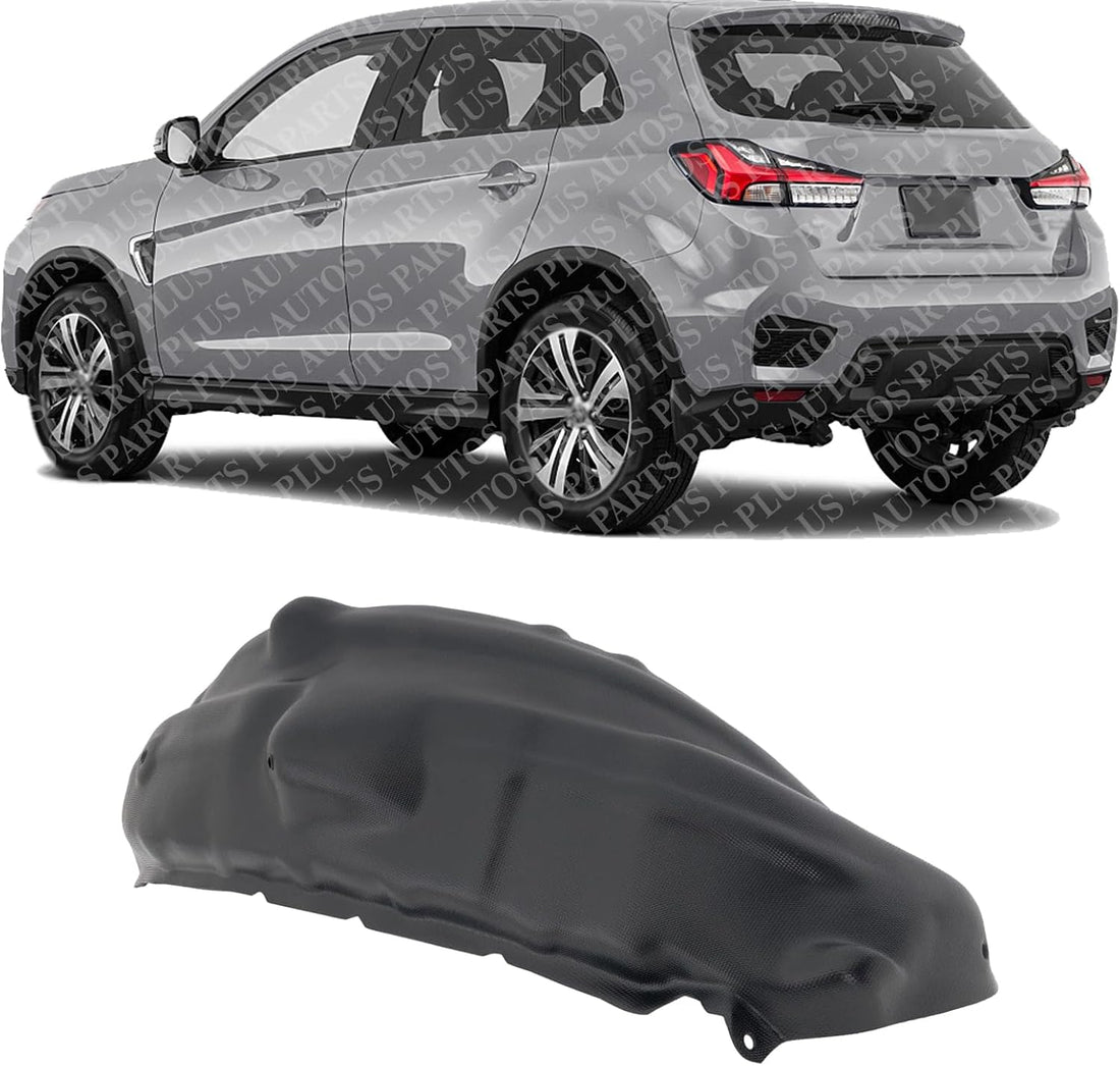 Rear Fender Liner Left Driver Side Direct Replacement Compatible With 2014-2020 Mitsubishi Outlander / 2018-2022 PHEV MI1762101 5370C005
