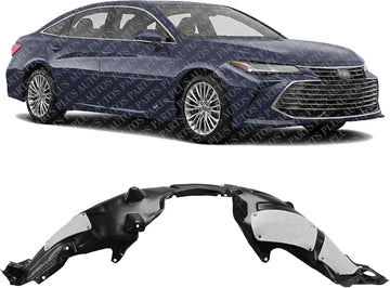 Front Fender Liner Right Passenger Side Direct Replacement Compatible With 2019-2022 Toyota Avalon TO1249225 5380507021 5380507020