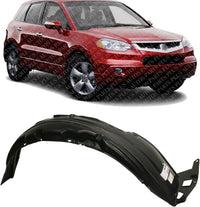 Front Fender Liner Right Passenger Side Direct Replacement Compatible with 2007-2012 Acura RDX AC1249122 74101STKA00