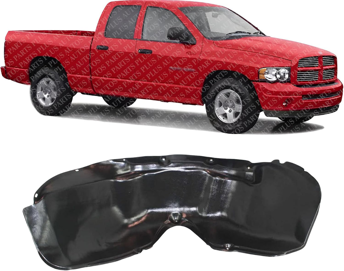 Front Fender Liner Right Passenger Side Direct Replacement Compatible With 1994-2002 Dodge Ram 1500 2500 3500 CH1249104 55346052