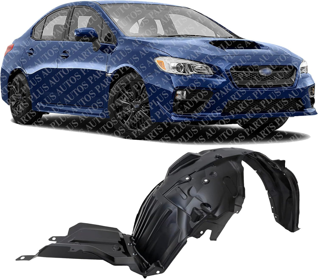 Front Inner Fender Liner Right Passenger Side Direct Replacement Compatible With 2015-2021 Subaru WRX SU1249140 59110VA000