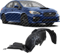 Front Inner Fender Liner Right Passenger Side Direct Replacement Compatible With 2015-2021 Subaru WRX SU1249140 59110VA000