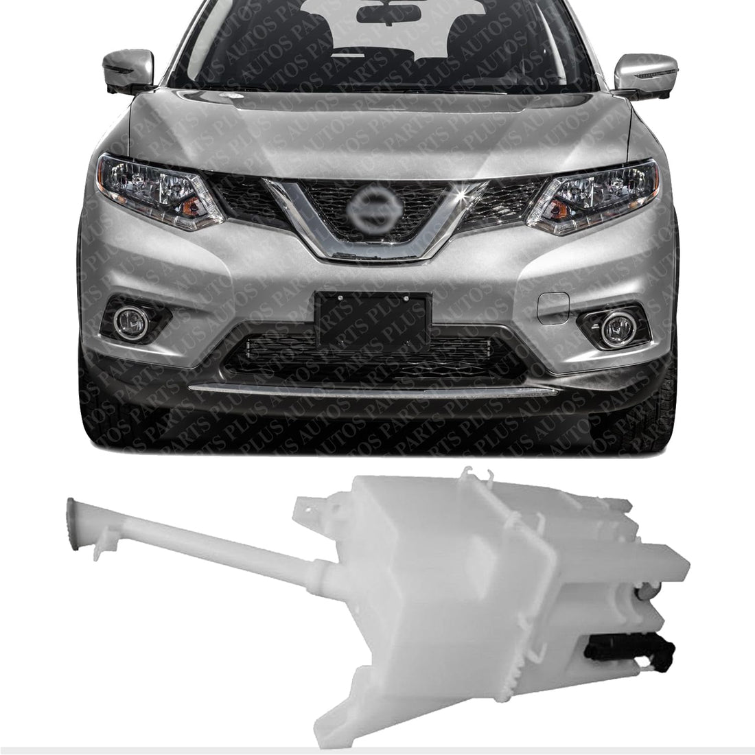 Washer Reservoir With Pump And Cap Direct Replacement Compatible With 2014-2016 Nissan Rogue NI1288167 289104BA0A-PFM