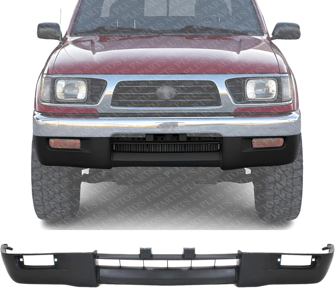 Front Lower Valance Panel Textured Plastic Direct Replacement Compatible With 1995-1997 Toyota Tacoma TO1095175 5391104051