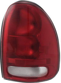 Set Of 2 Tail Light Assembly Right Passenger & Left Driver Side Direct Replacement Compatible With 1996-2000 Dodge Caravan / 1998-2003 Durango CH2801125 CH2800125 2AME76244A