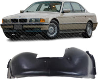 Front Fender Liner Left Driver Side Direct Replacement Compatible With 1995-2001 BMW 7-Series BM1250112 51718150289